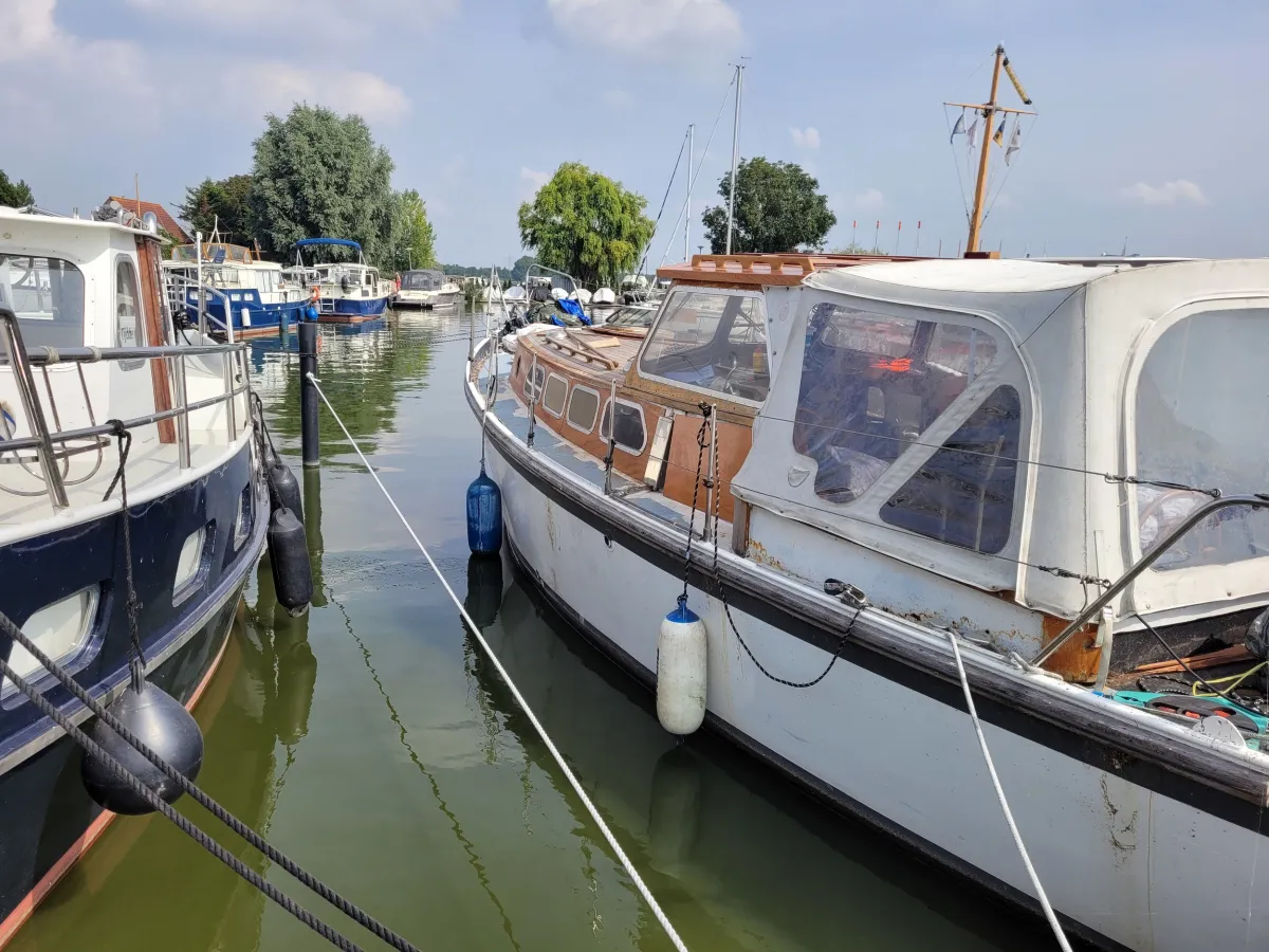 Steel Motorboat Seahawk Motorsailer