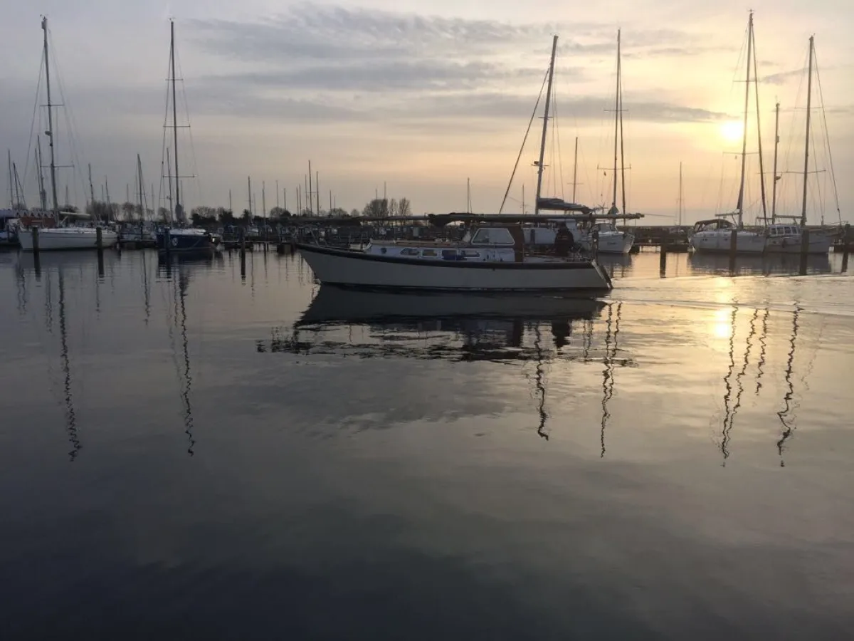 Steel Motorboat Seahawk Motorsailer