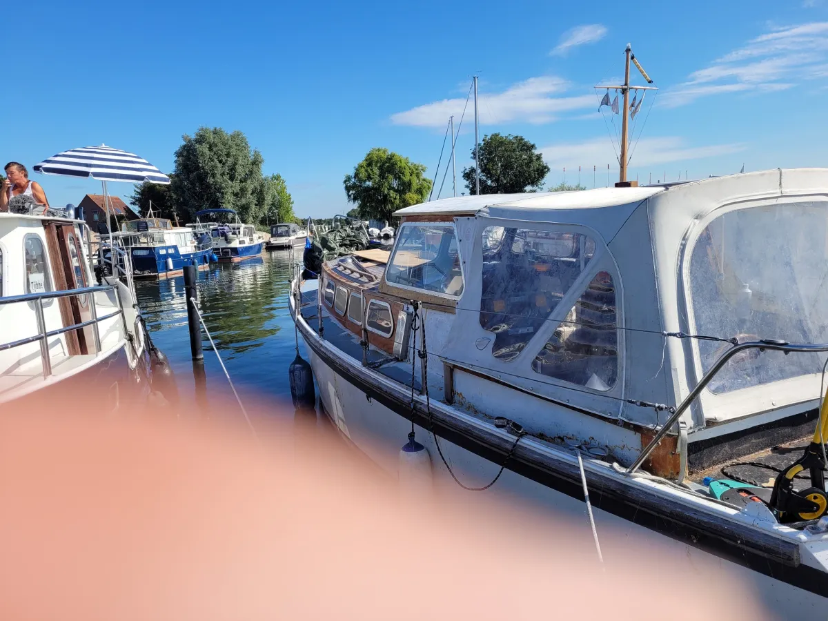 Steel Motorboat Seahawk Motorsailer