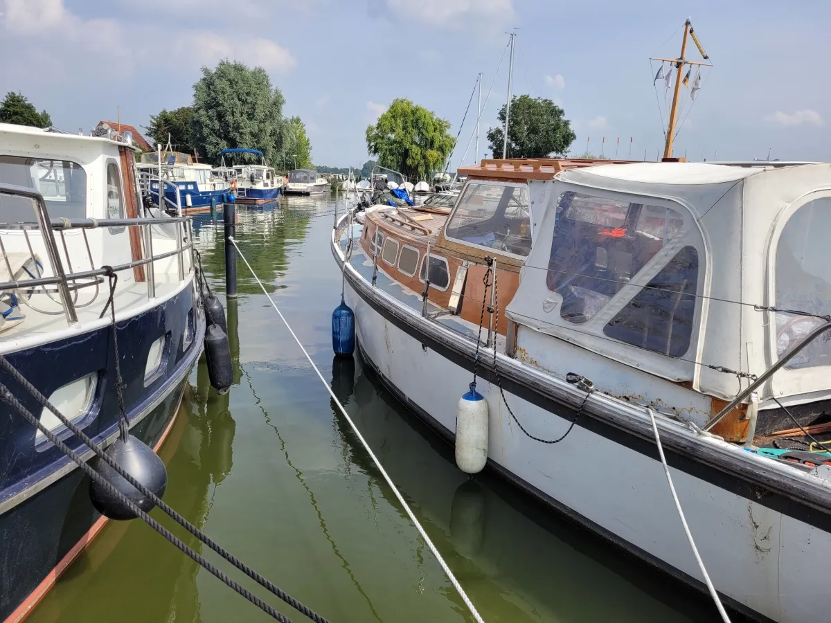 Steel Motorboat Seahawk Motorsailer