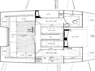 Polyester Sailboat Catalac 8 Photo 19