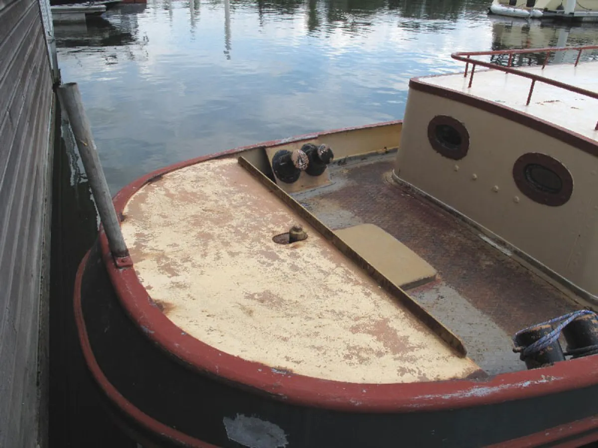 Acier Bateau de travail Bateau de travail Ex-directievaartuig