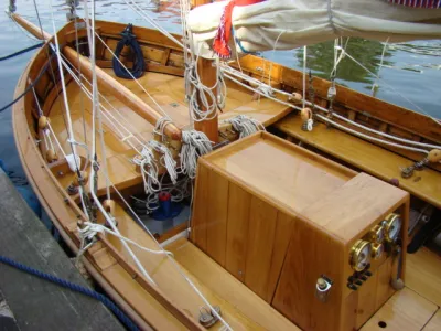 Wood Sloop Kerstholt Spiegel sloep Photo 9