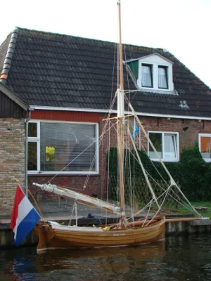 Wood Sloop Kerstholt Spiegel sloep Photo 17