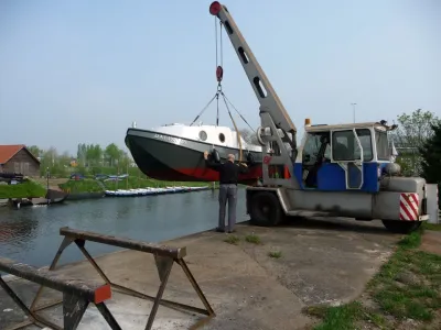 Steel Motorboat Tukkervlet Vlet Photo 6