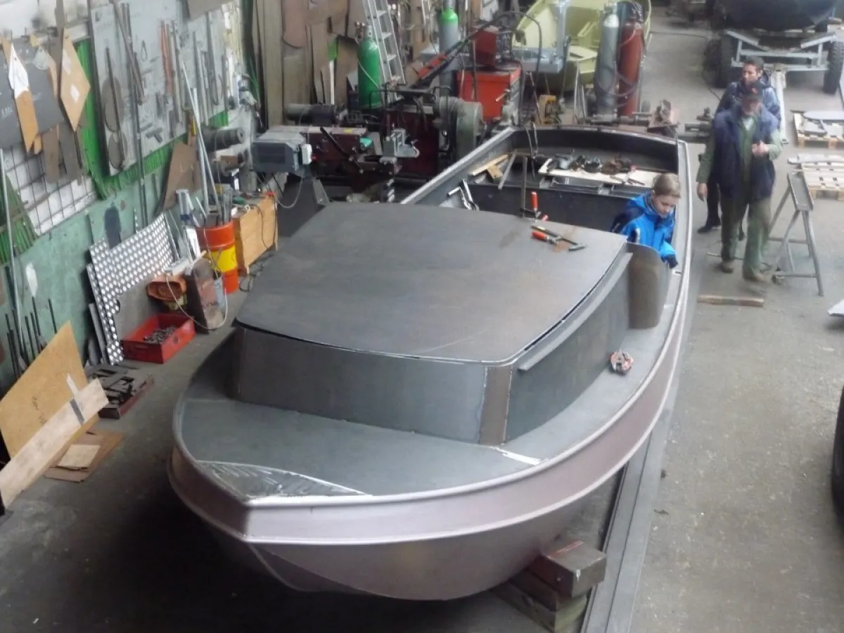 Steel Motorboat Tukkervlet Vlet