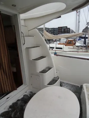 Polyester Motorboot Jeanneau Prestige 32 Foto 8