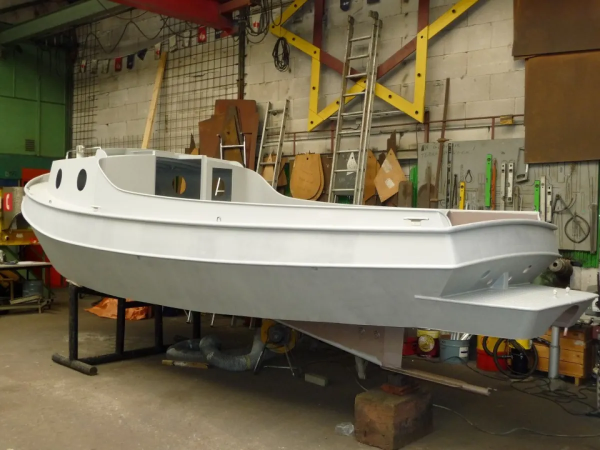 Steel Motorboat Tukkervlet Vlet