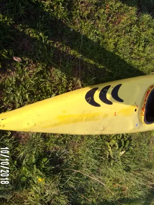 Polyester Open motorboot Canoe Tweepersoons Photo 4