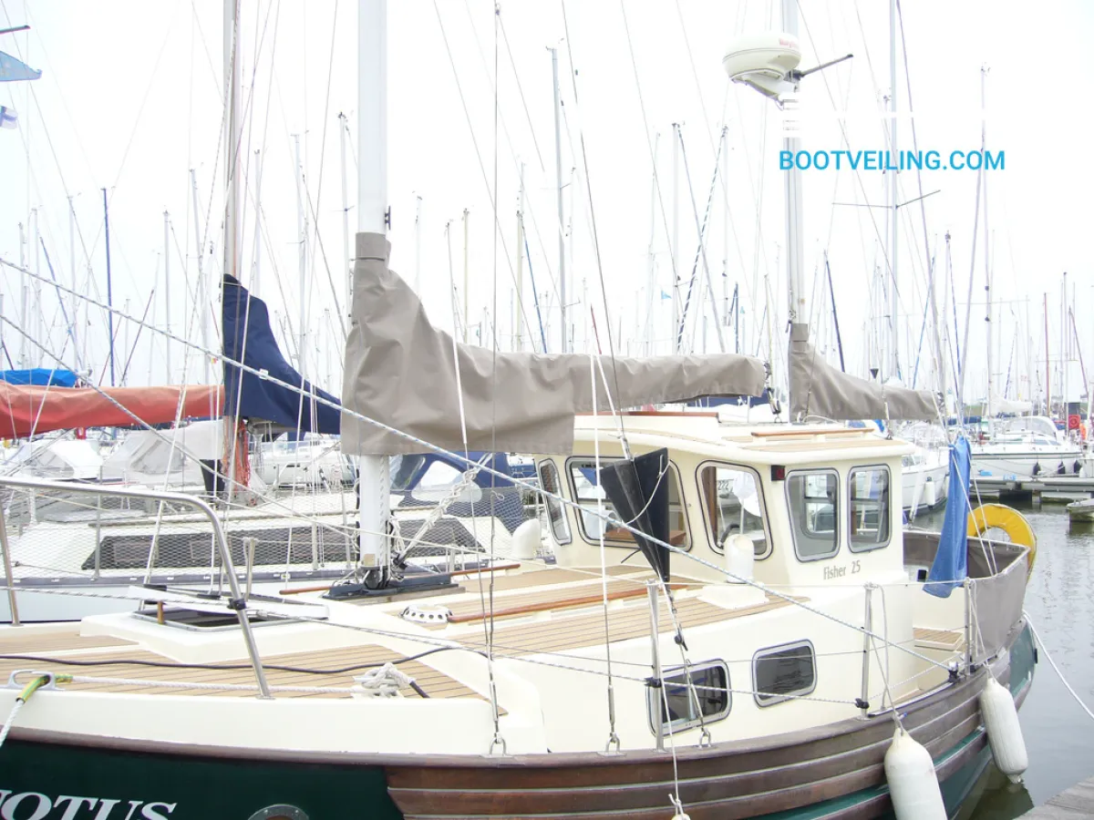 Polyester Sailboat Fisher 25