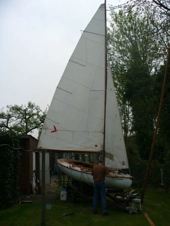 Wood Open zeilboot Chat 16