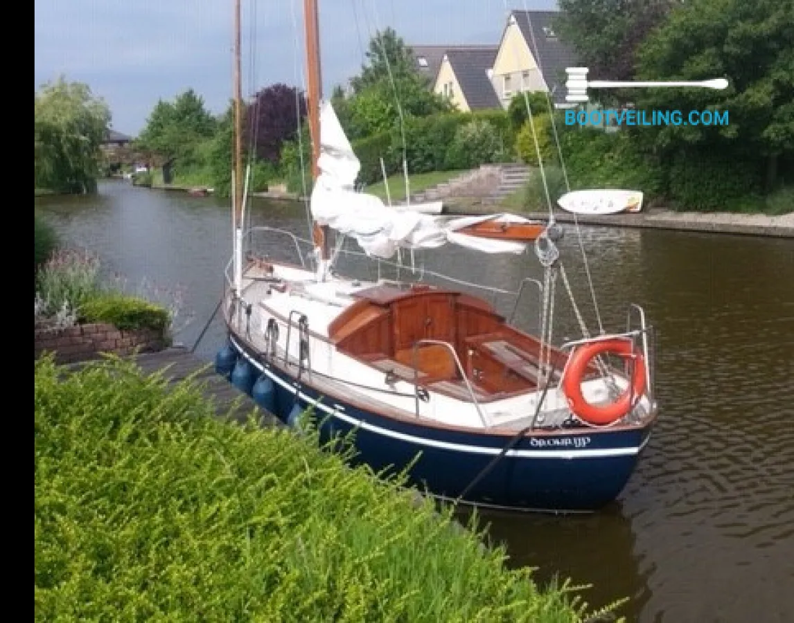 Steel Sailboat Noorse Kotter Spitsgatter 26