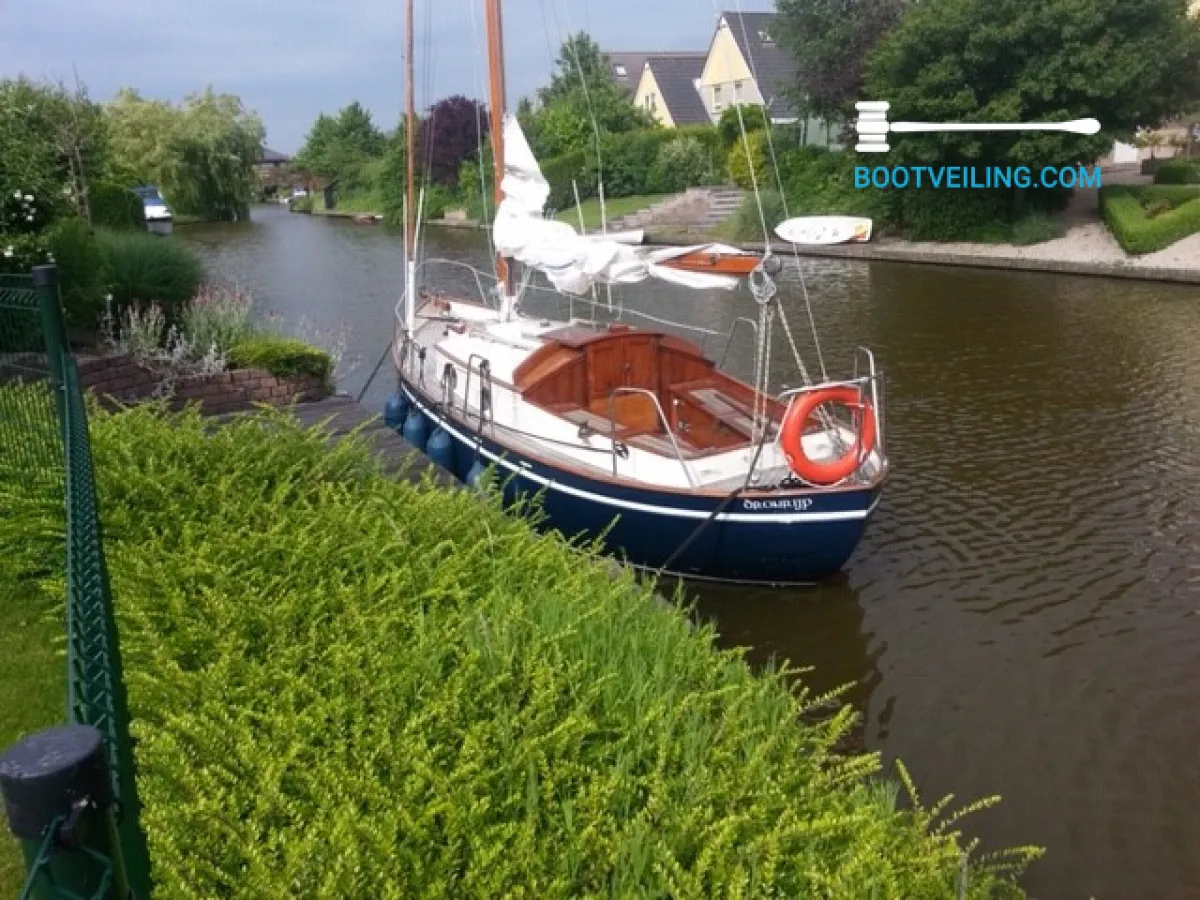 Steel Sailboat Noorse Kotter Spitsgatter 26