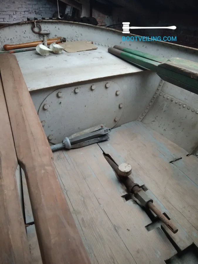 Steel Open motorboot Rowing boat Scouting