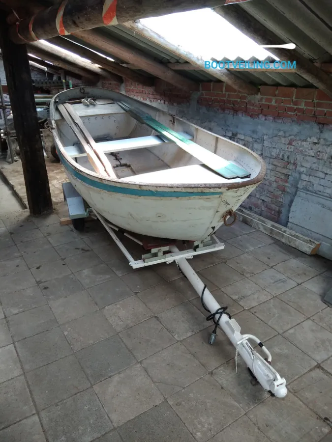 Steel Open motorboot Rowing boat Scouting