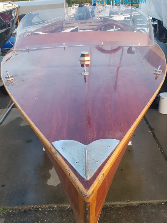 Wood Speedboat Woodstock Riva Retro