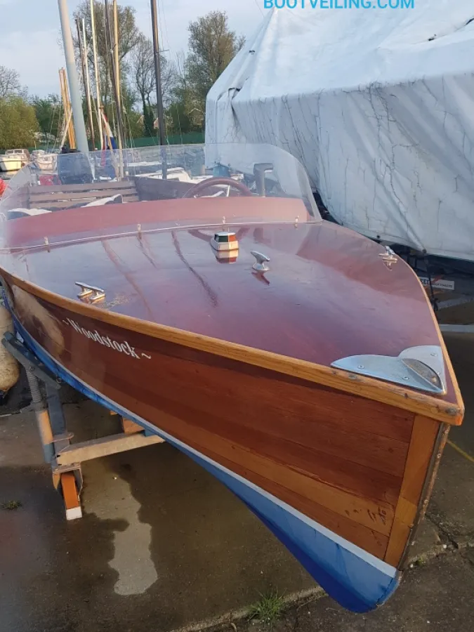 Wood Speedboat Woodstock Riva Retro