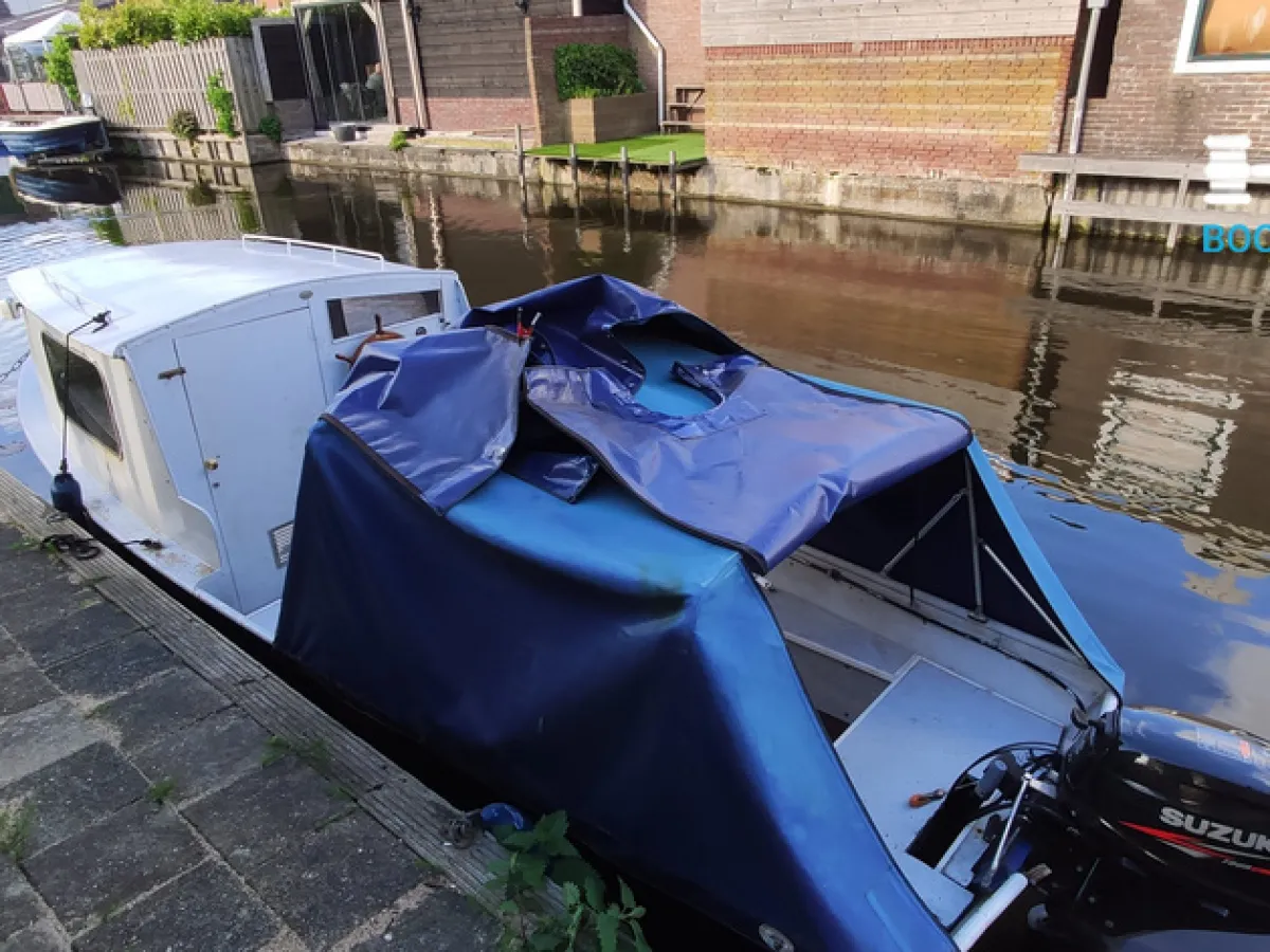 Steel Open motorboot Motorboat 20