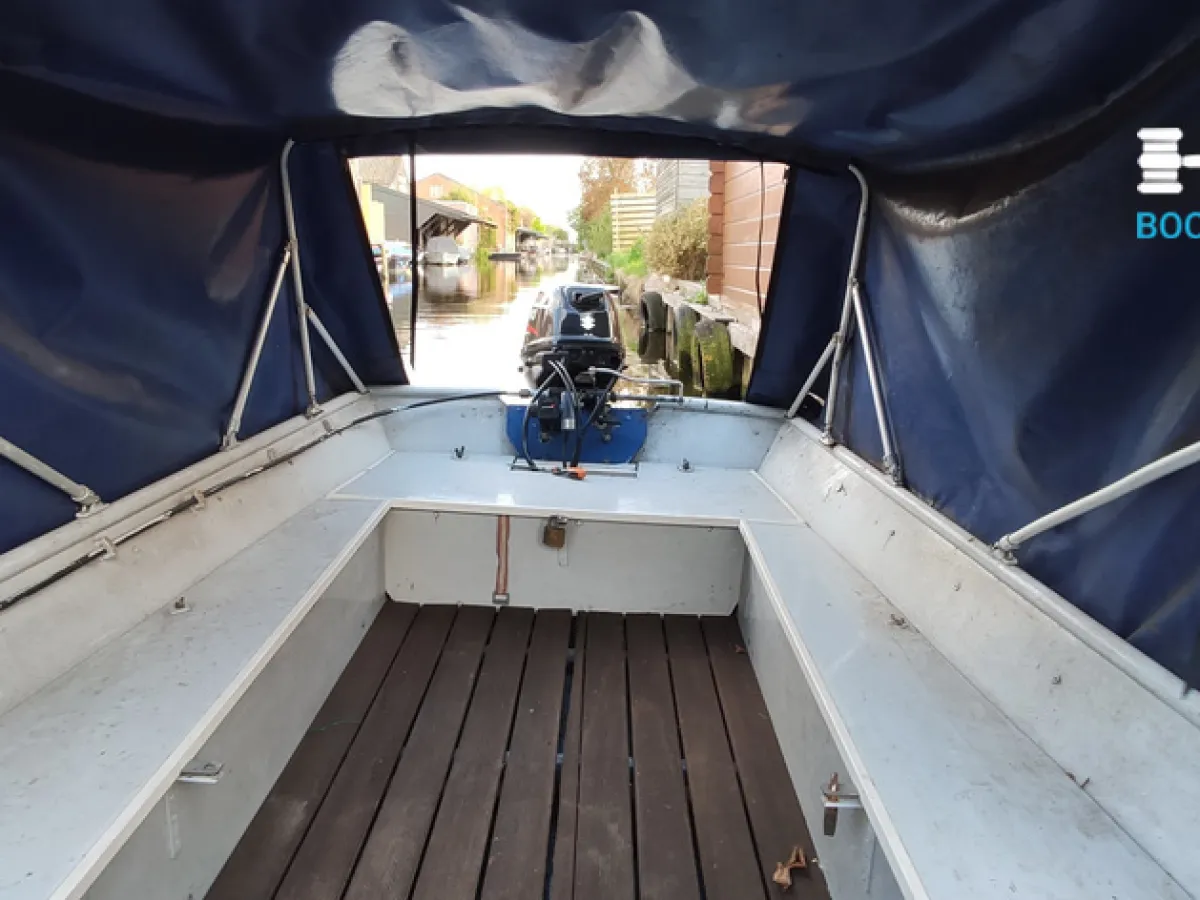 Steel Open motorboot Motorboat 20