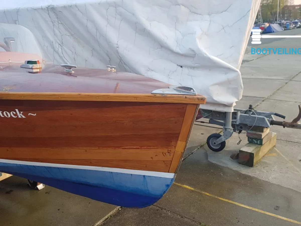 Wood Speedboat Woodstock Riva Retro