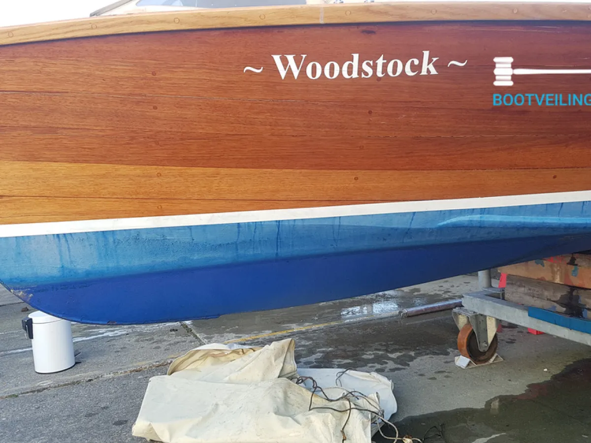 Wood Speedboat Woodstock Riva Retro