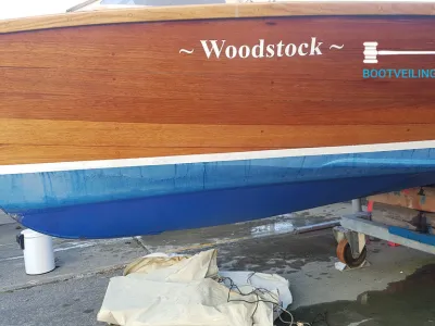 Wood Speedboat Woodstock Riva Retro Photo 31