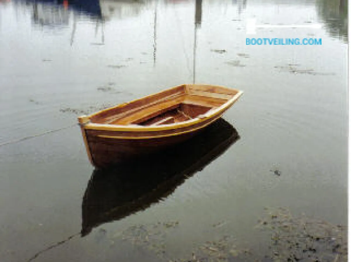 Wood Open zeilboot Jol Houten Jol