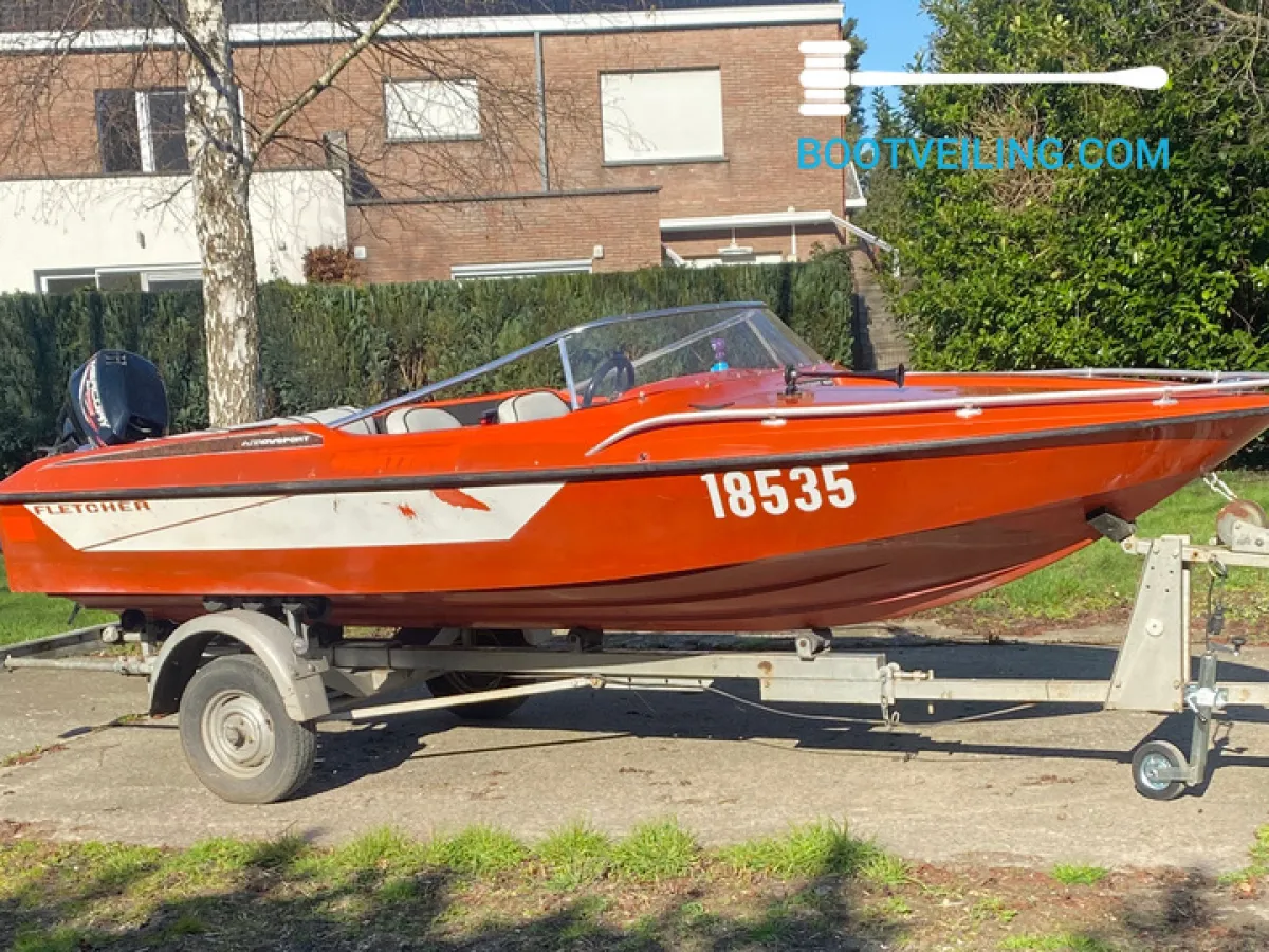 Polyester Speedboat Fletcher Arrow Sport 150