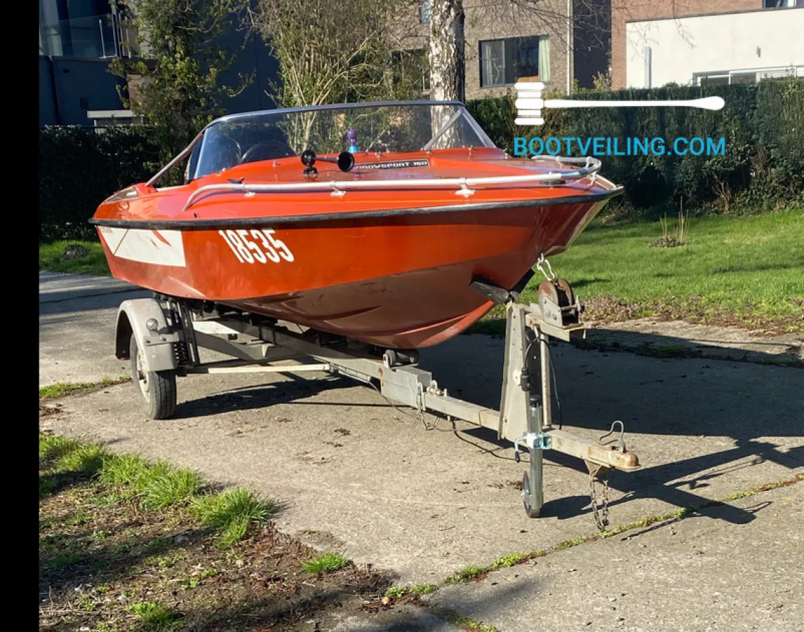 Polyester Speedboat Fletcher Arrow Sport 150