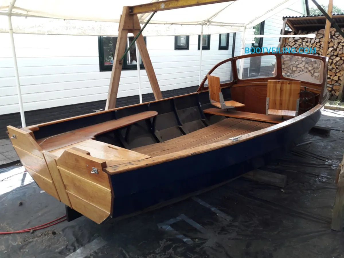 Wood Open motorboot Bakker Sloep