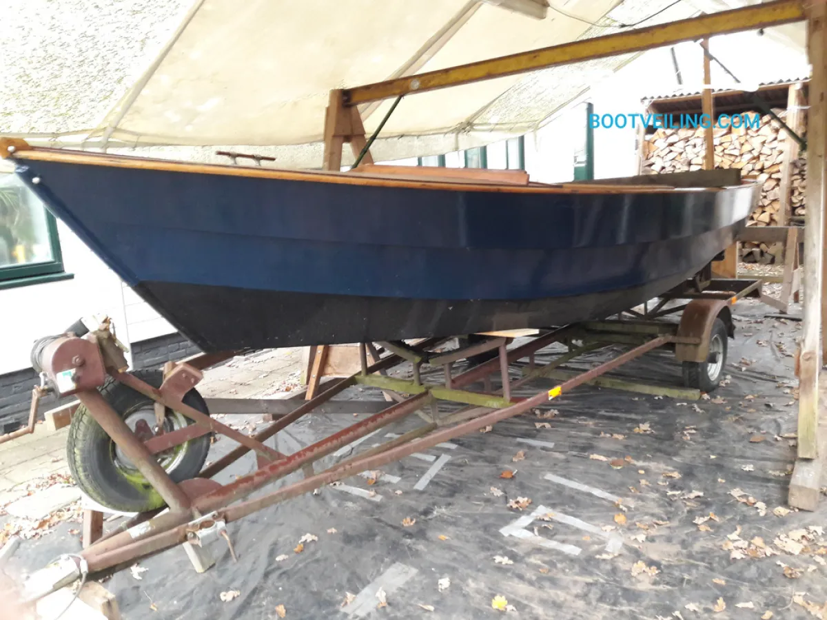 Wood Open motorboot Bakker Sloep