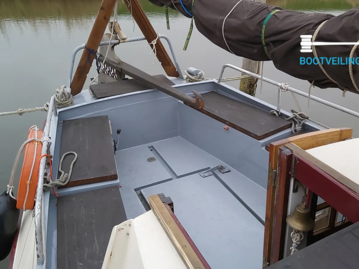 Stahl Segelboot Zeeschouw De Bant