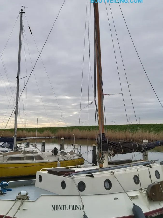 Stahl Segelboot Zeeschouw De Bant