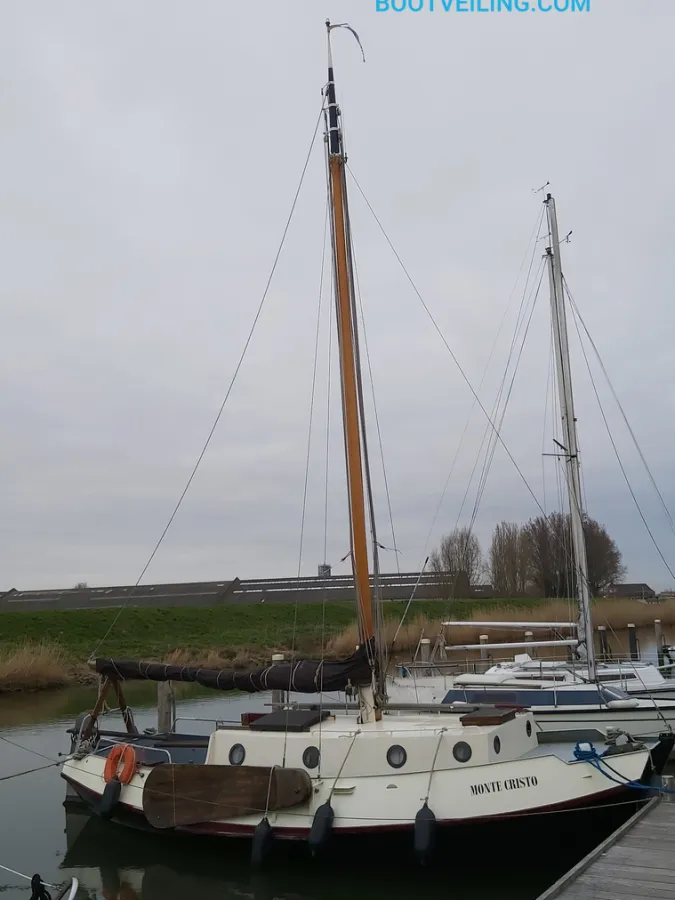 Stahl Segelboot Zeeschouw De Bant