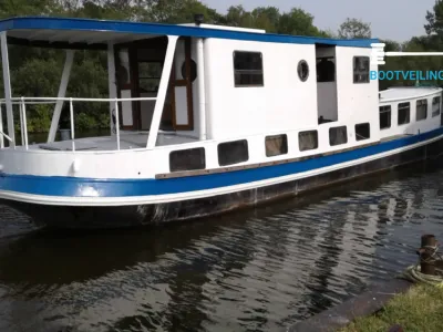 Acier Péniche Bateau-maison Beurtvaartschip 60 Photo 1