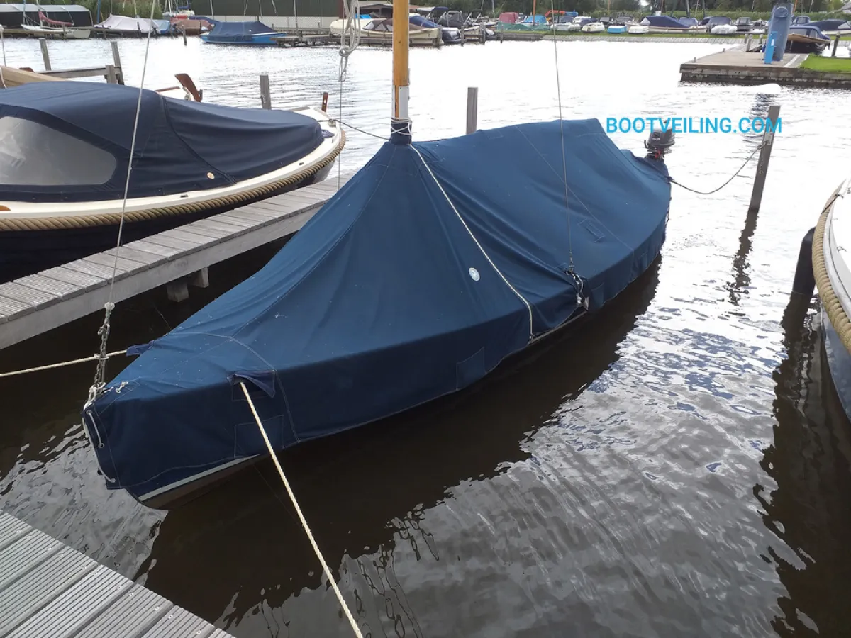 Polyester Open zeilboot Valk Polyester/hout