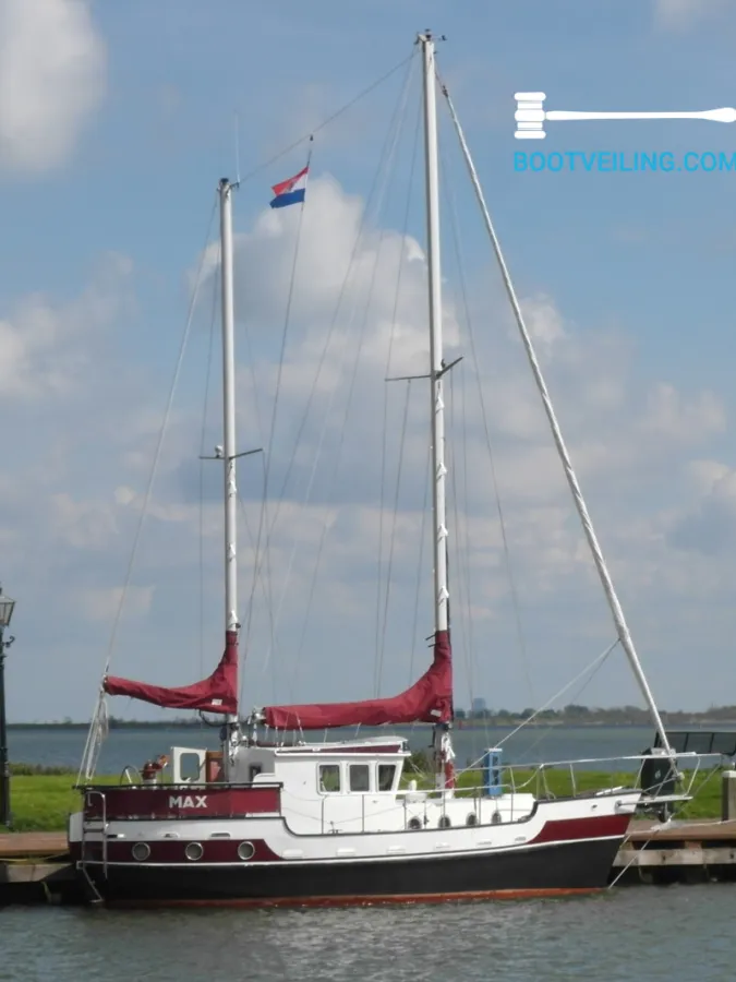 Steel Sailboat One Off Motorsailer 36