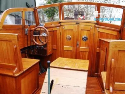 Wood Motorboat Pettersson Salonboot Photo 5