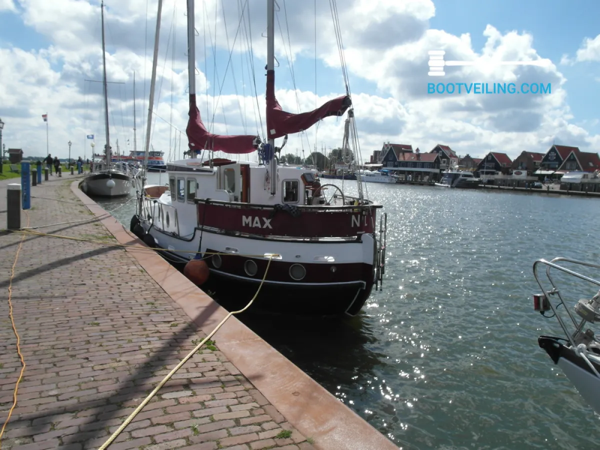 Steel Sailboat One Off Motorsailer 36