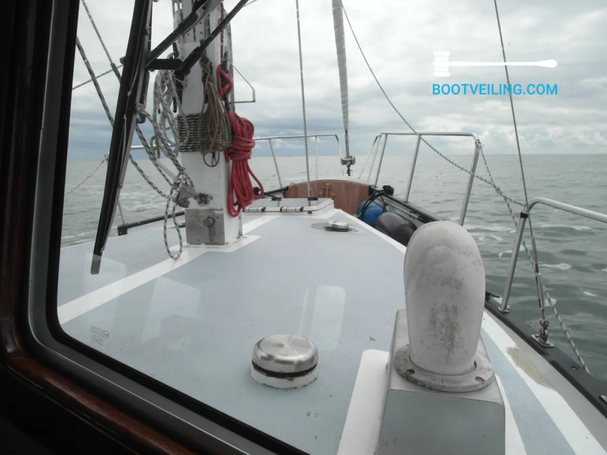 Steel Sailboat One Off Motorsailer 36