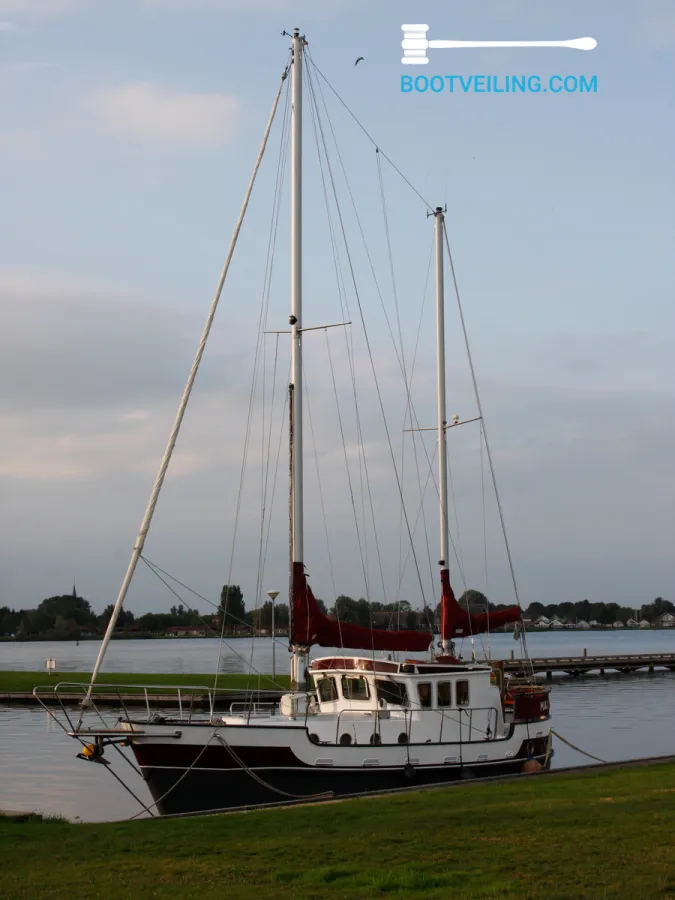 Steel Sailboat One Off Motorsailer 36