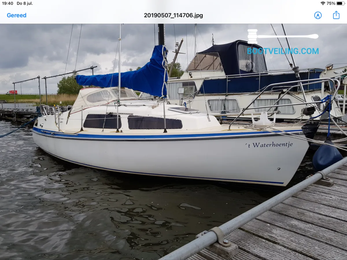 Polyester Sailboat Compromis 850 AK