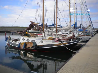 Flat-bottomed boat Dordtse Hoogaars