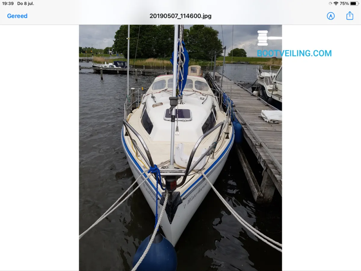 Polyester Sailboat Compromis 850 AK