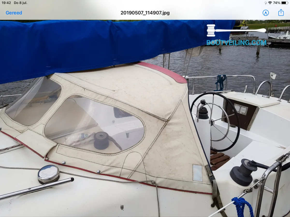 Polyester Sailboat Compromis 850 AK