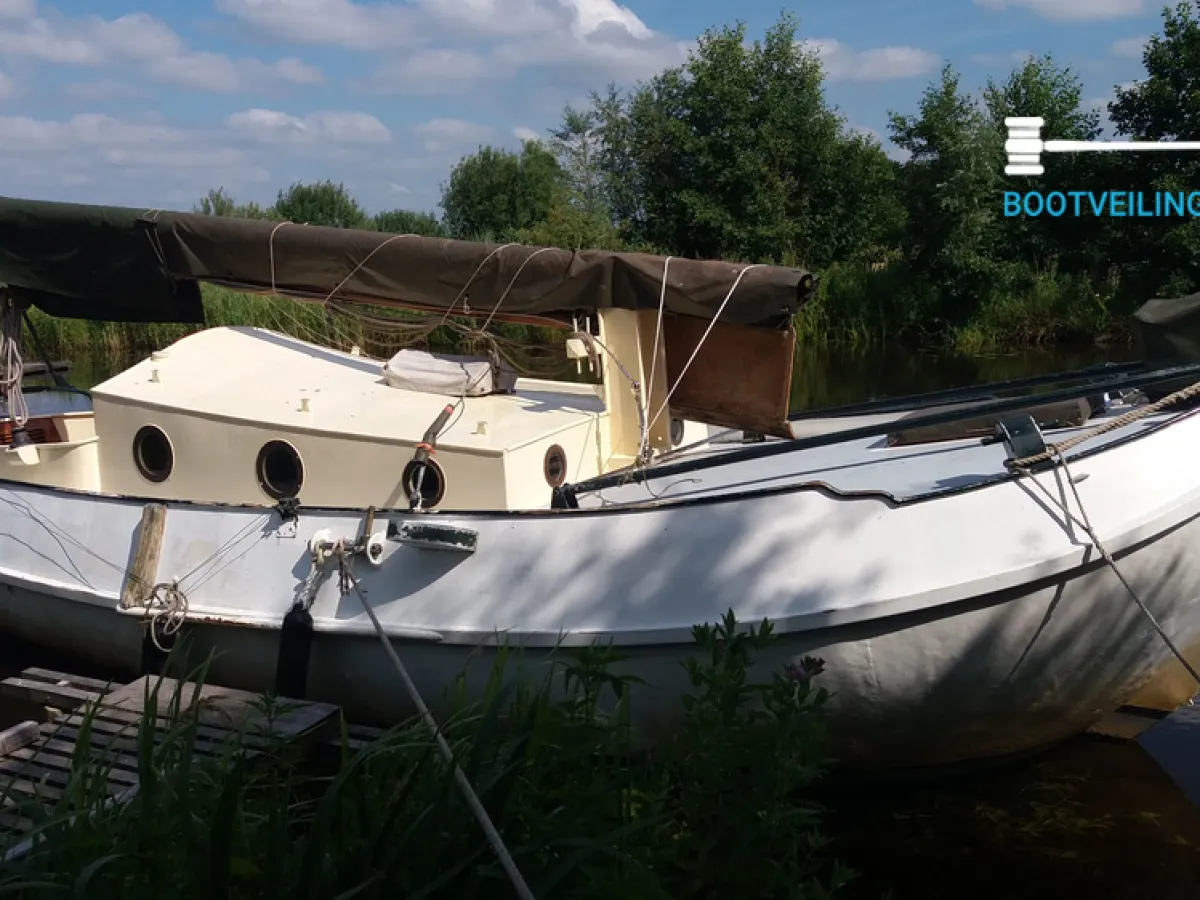 Steel Sailboat Flat-bottomed boat Vollenhovense Bol