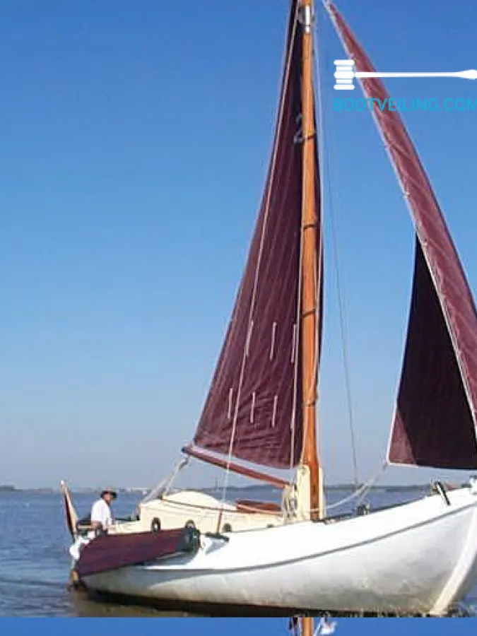 Steel Sailboat Flat-bottomed boat Vollenhovense Bol