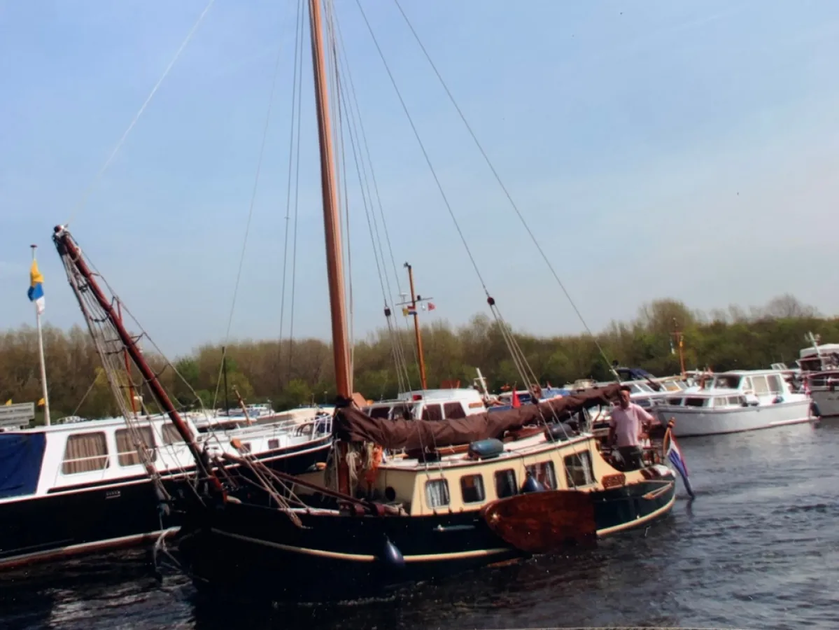 Steel Sailboat Flat-bottomed boat Ijsselaak