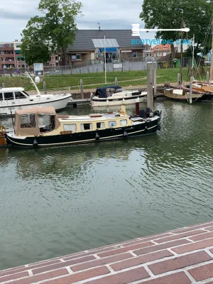 Steel Sailboat Flat-bottomed boat Ijsselaak Photo 1