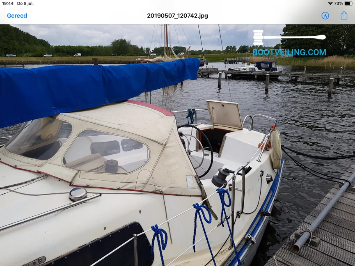 Polyester Sailboat Compromis 850 AK